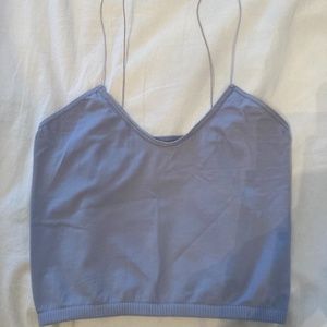 Free People Intimately Light Blue Tank Undershirt